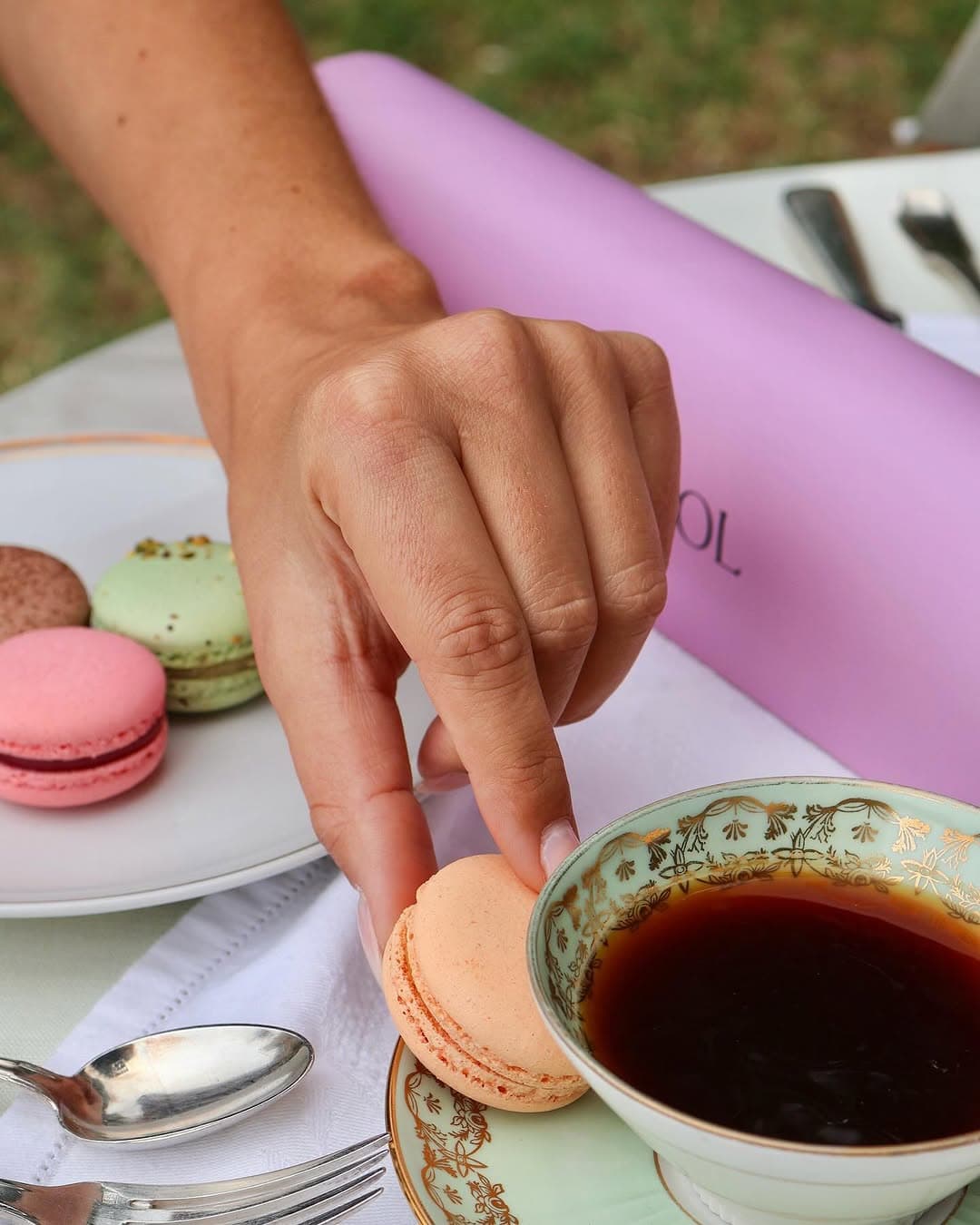 Macarons à la passion
